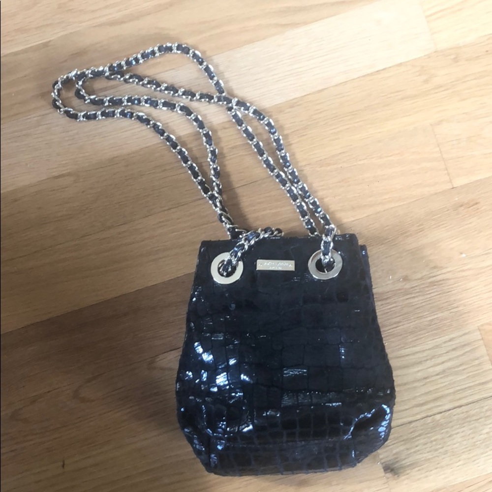 Kate Spade Faux leather chain crossbody